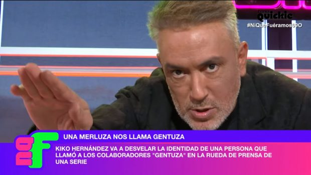 Kiko Hernández confiesa que una actriz de La que se avecina les llamó gentuza. (Canal Quickie)