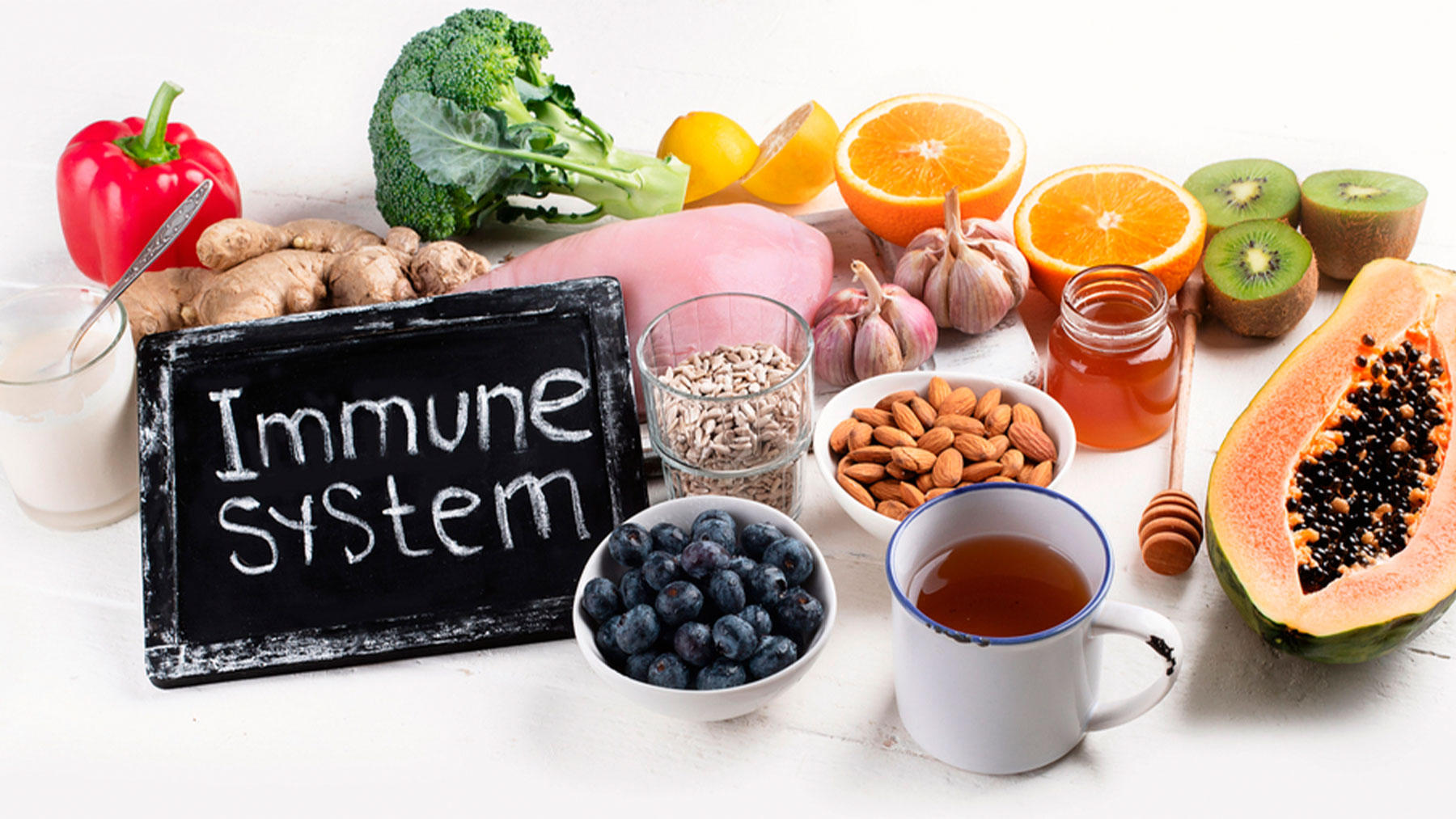 La alimentación puede ser un factor clave que ayude a fortalecer el sistema inmunológico.