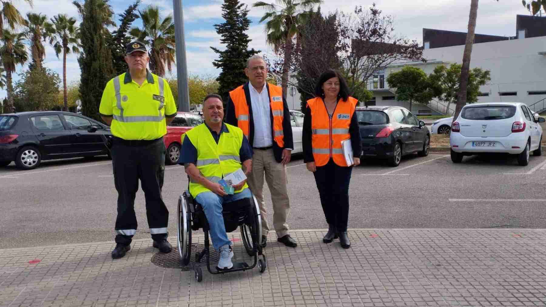El delegado del Gobierno en Baleares, Alfonso Rodríguez, durante la presentación de una campaña de concienciación sobre las distracciones al volante.