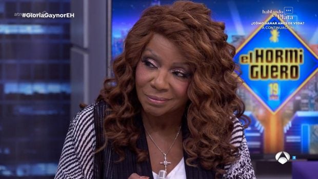 Gloria Gaynor en 'El Hormiguero'. (Atresmedia)