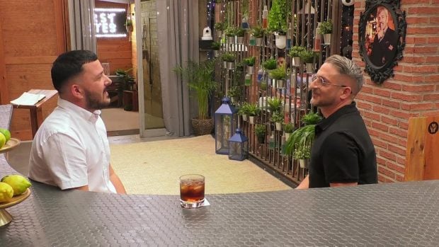 Vincent y Nacho en First Dates. (Mediaset)