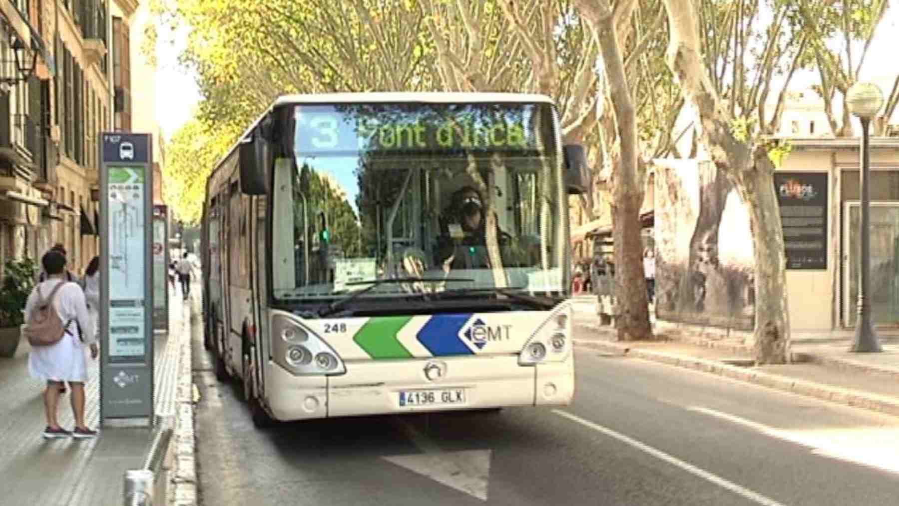 Autobús de la EMT de Palma.