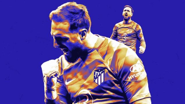 Oblak da otro salto: el domingo será el quinto atlético con más partidos