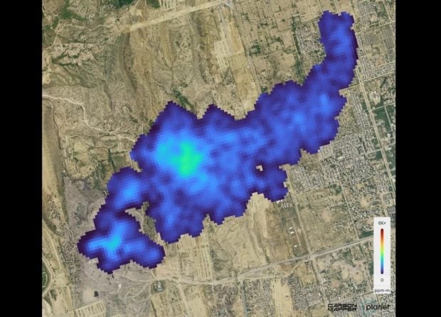 satélite NASA pakistan