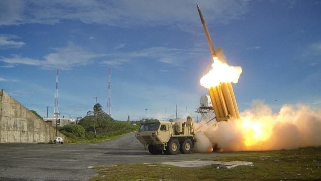 Antimisiles EEUU, Thaad israel