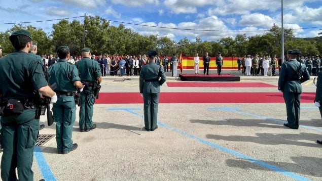 Guardia Civil Baleares virgen del Pilar