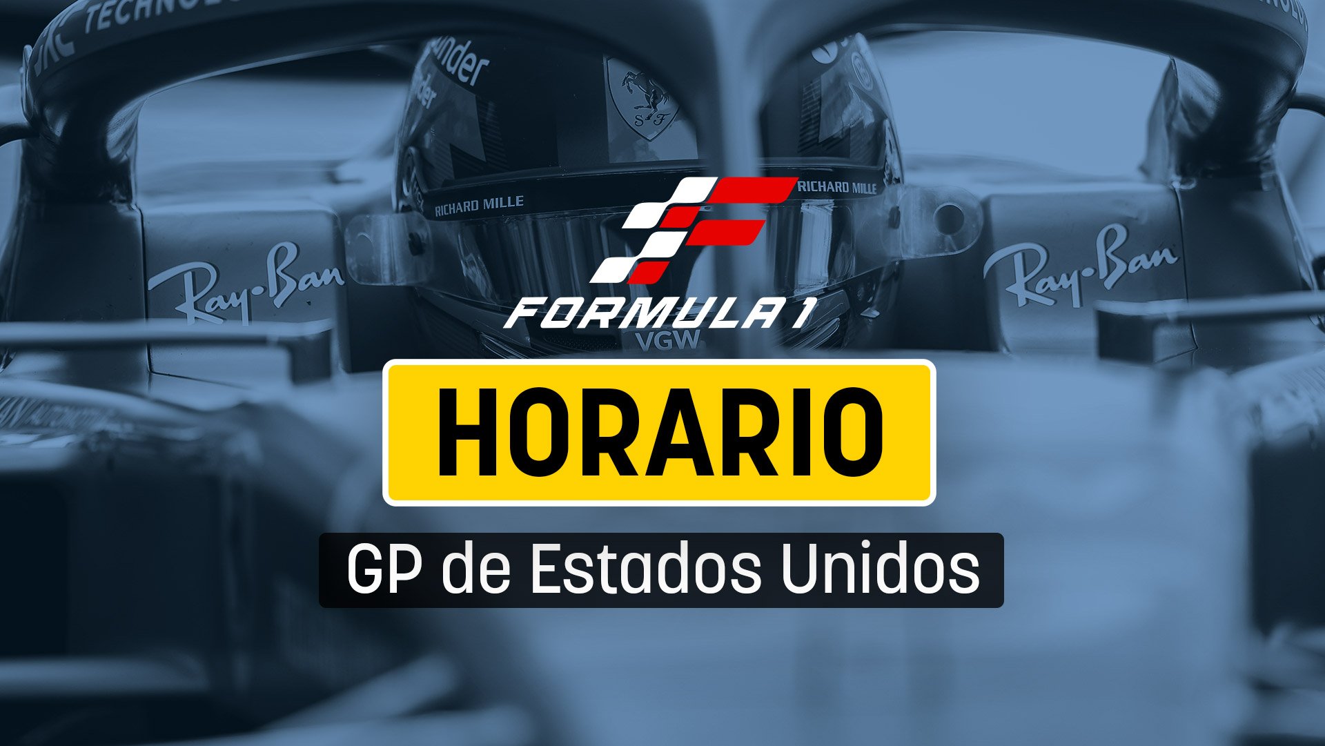 Horario del GP de Estados Unidos: dónde ver gratis en vivo y por TV la Fórmula 1.