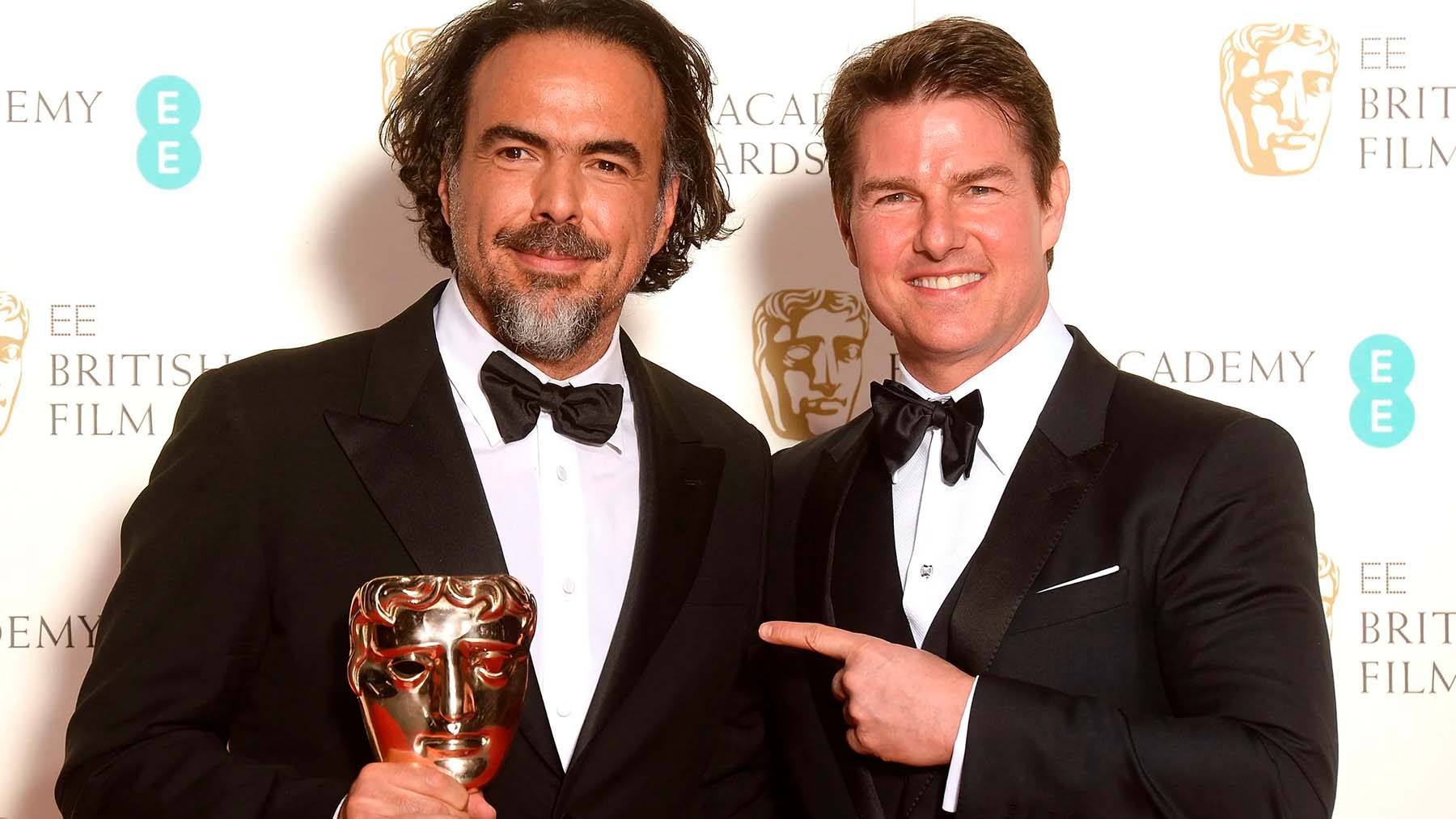 Alejandro González Iñárritu y Tom Cruise.