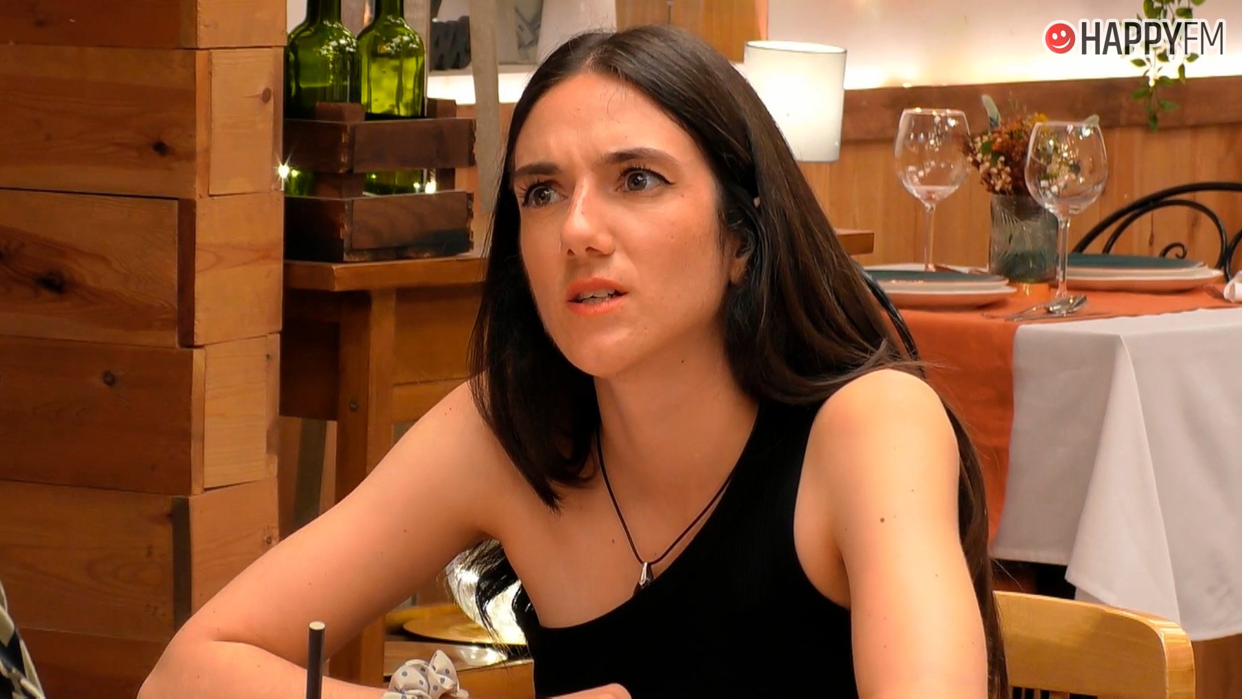 Anarísh en First Dates. (Mediaset)