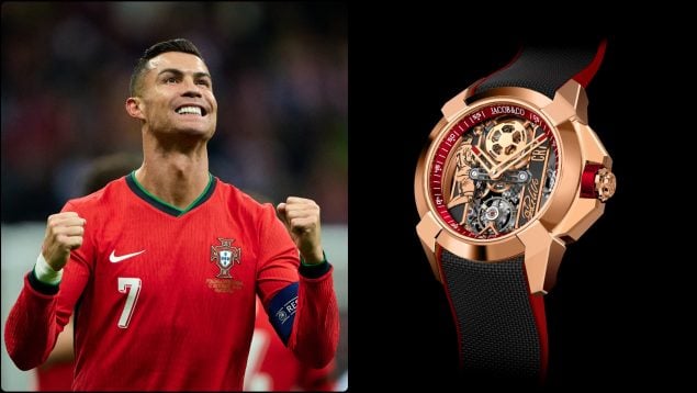 Cristiano Ronaldo, reloj