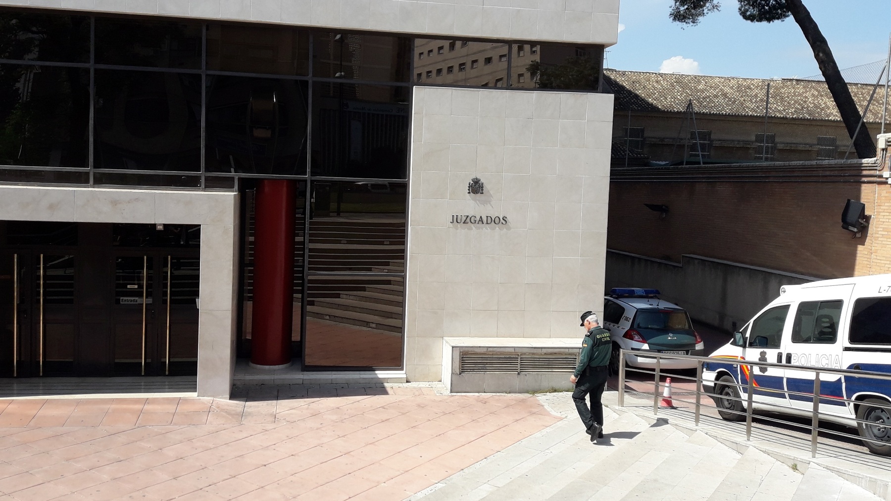 Juzgados de La Caleta, en Granada. (Foto: EP)