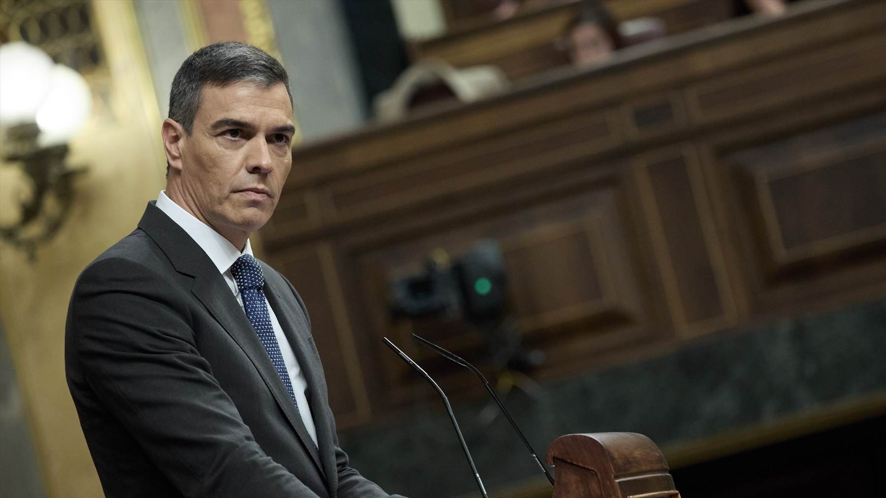 Pedro Sánchez en el Congreso.