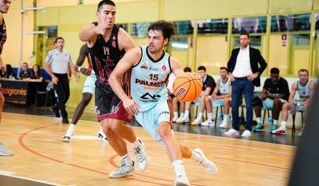 Joan Feliu, en el partido del Palmer.