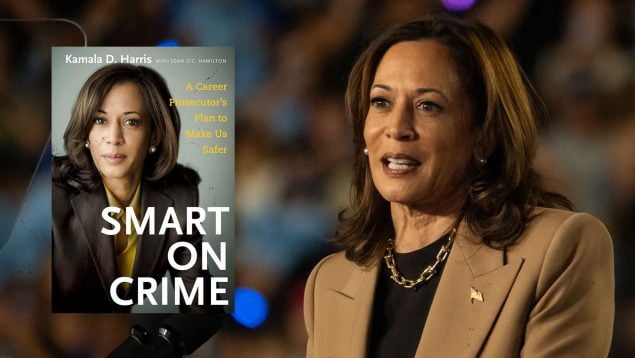 Kamala Harris, plagio, libro