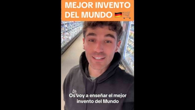 Español en un supermercado alemán