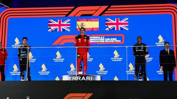 Sistema puntos F1, puntuación F1, puntos Fórmula 1, Sainz Verstappen