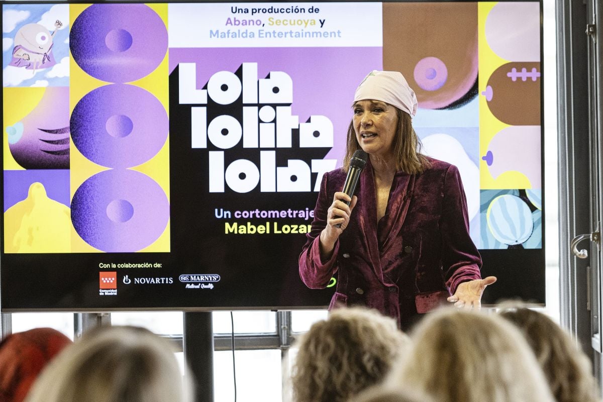 La directora de cine Mabel Lozano durante la presentación de ‘Lola, Lolita, Lolaza’