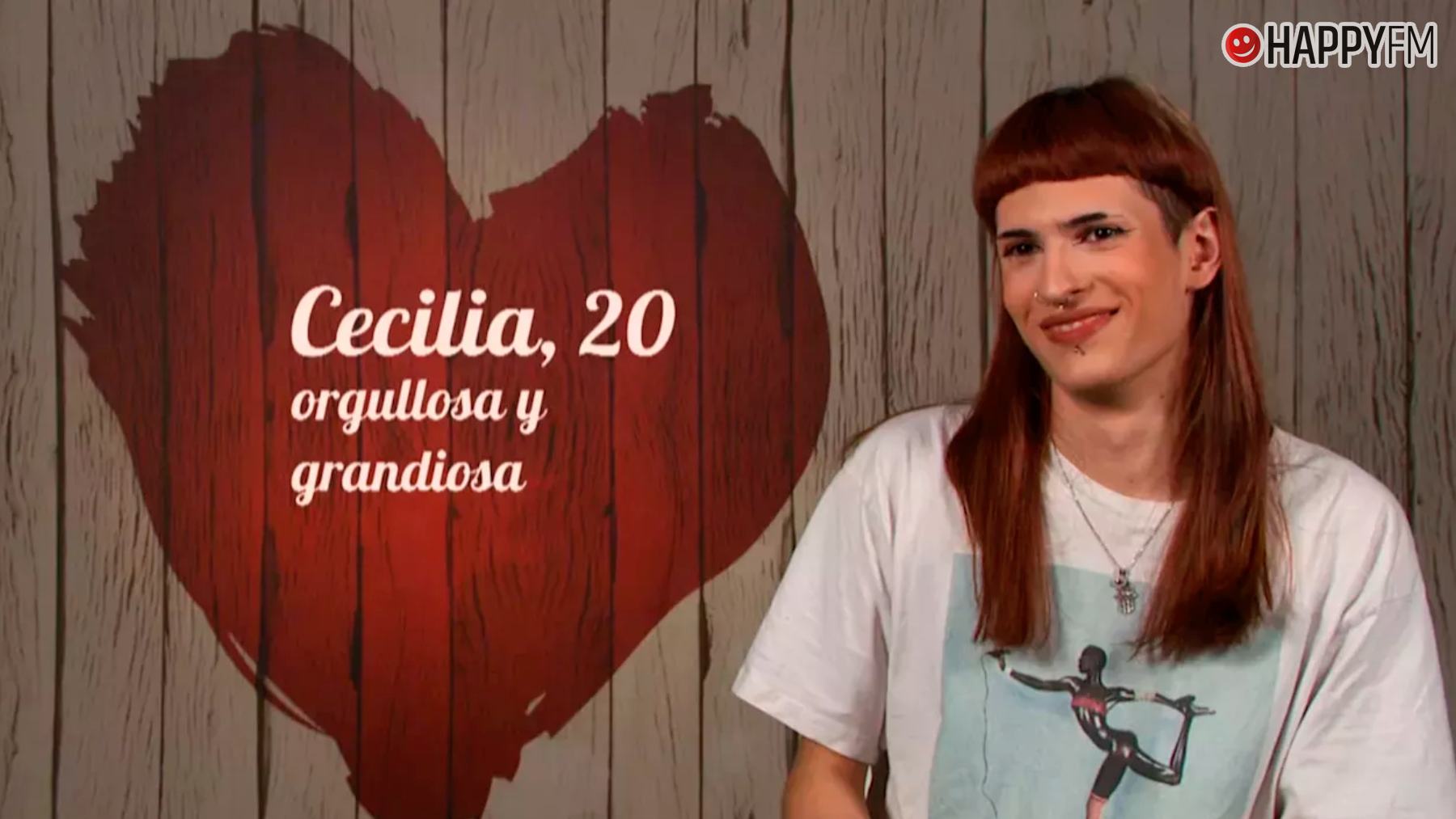 Cecilia, participante de First Dates. (Mediaset)