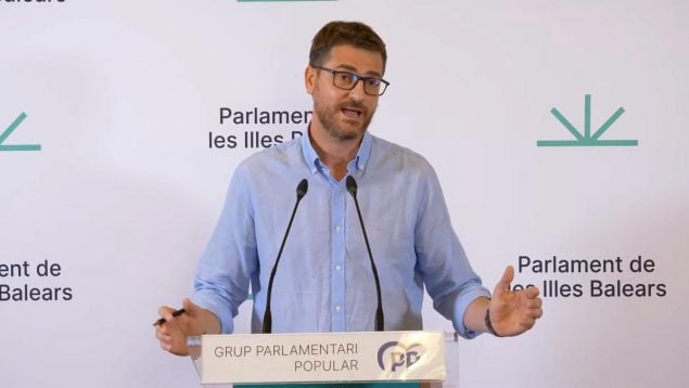 Sebastià Sagreras, portavoz del PP en el Parlament balear.