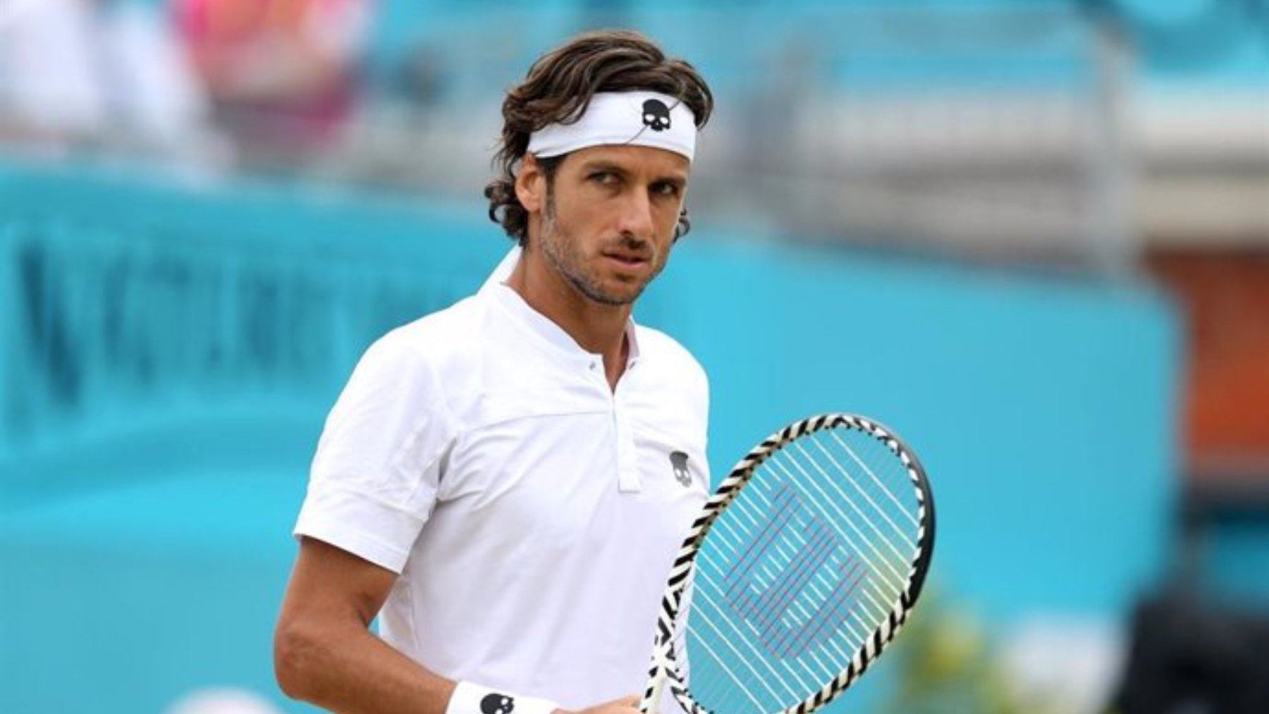 Feliciano López, en un partido de tenis. (Foto: EP)