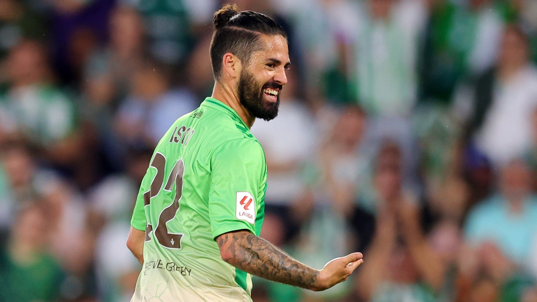 Isco, durante un partido con el Real Betis. (Getty)