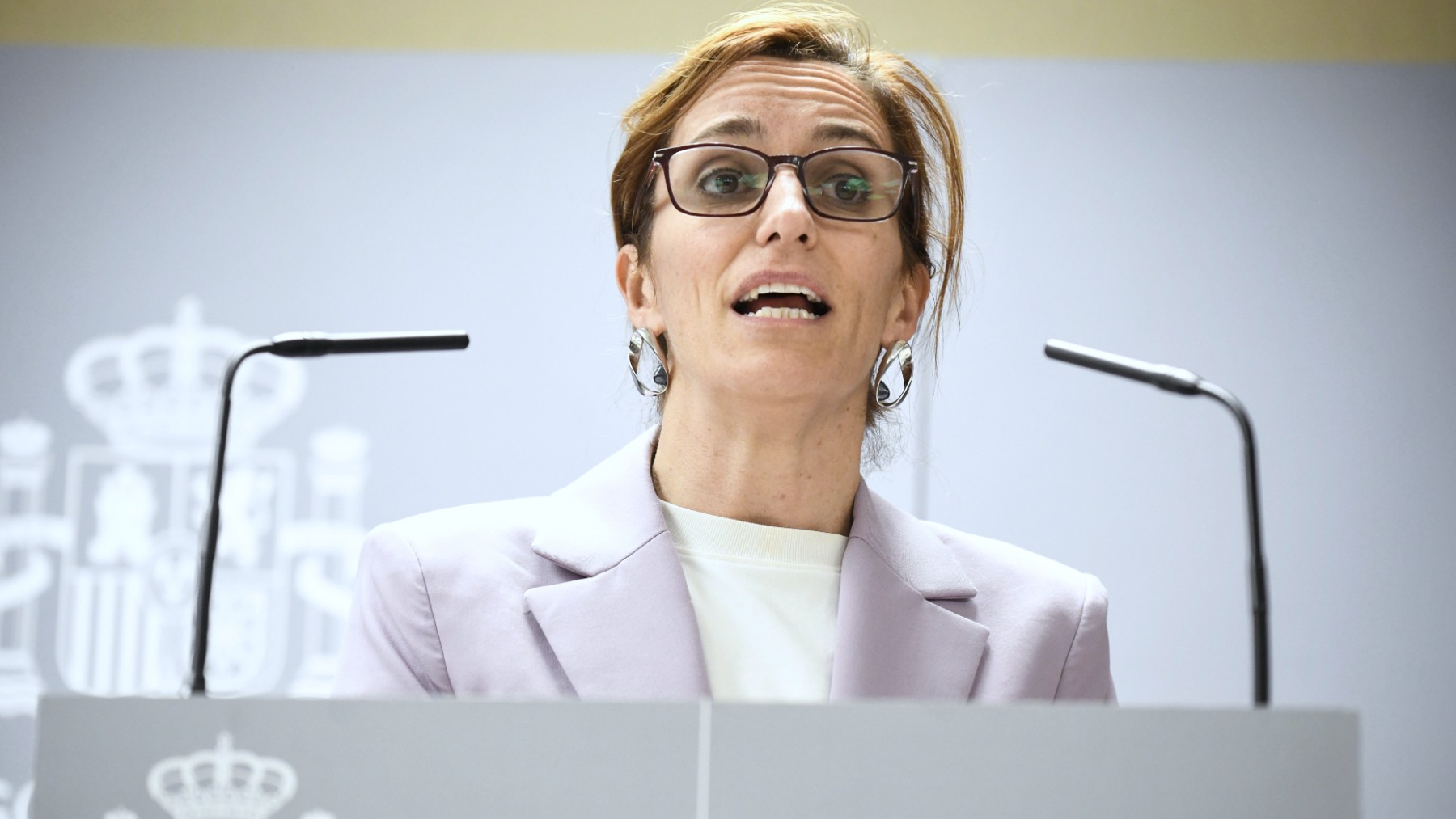 La ministra de Sanidad, Mónica García.