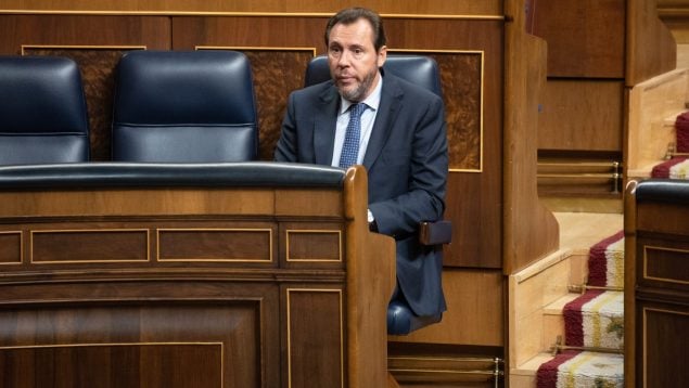 Óscar Puente, Congreso de los Diputados, ERC Junts Puente, caos ferroviario