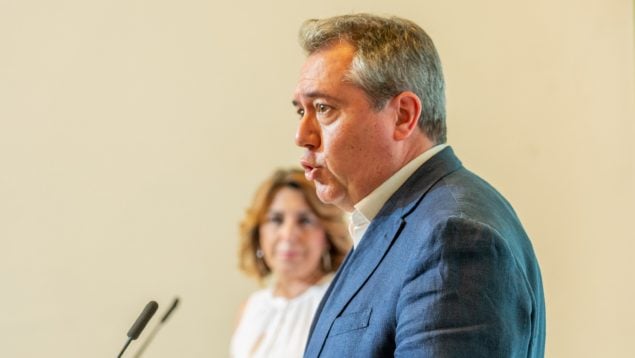 Susana Díaz y Juan Espadas.