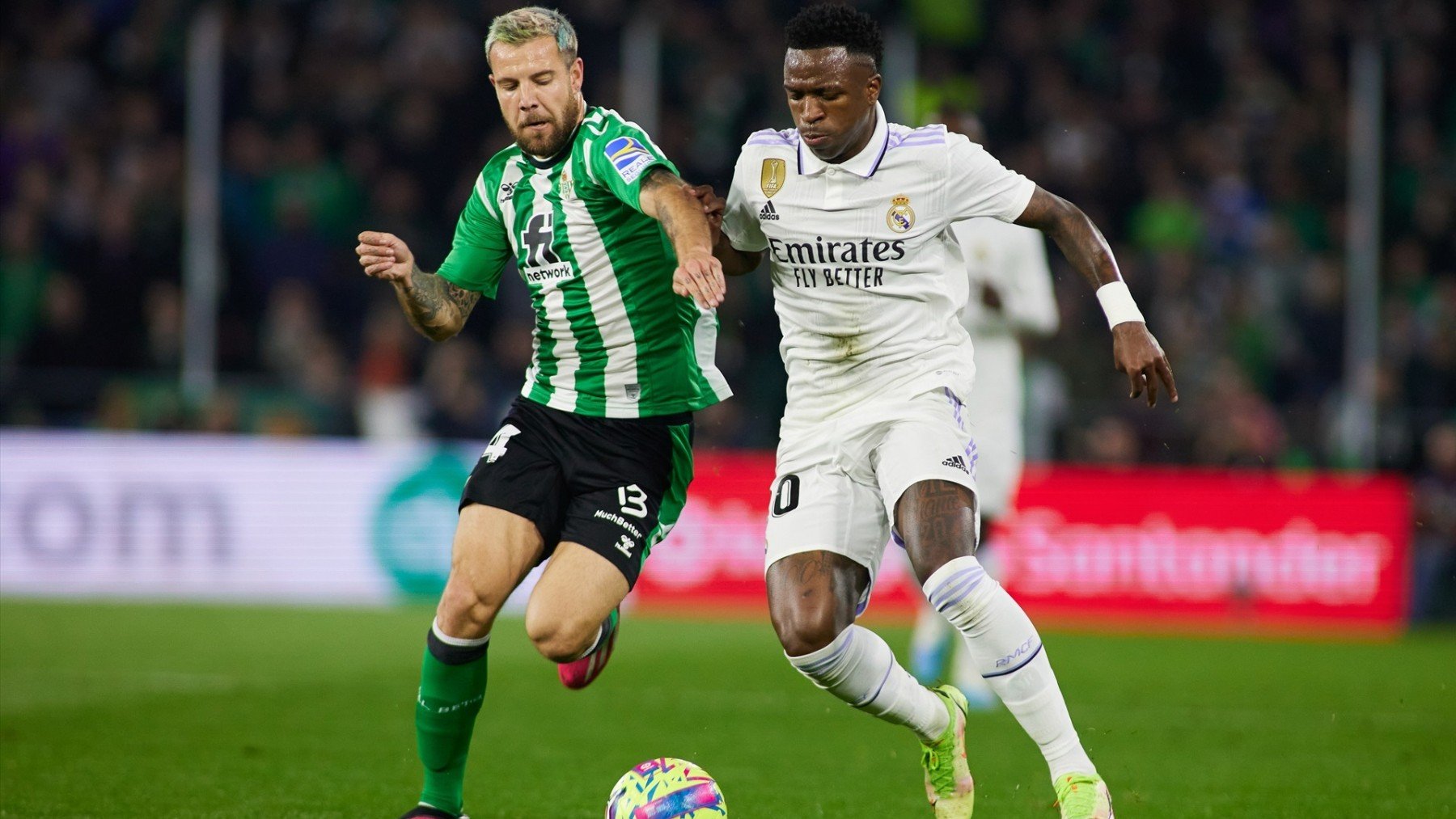 Vinicius, durante el partido contra el Betis de 2023. (Europa Press)