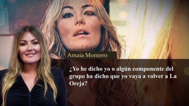 Amaia Montero ha hablado con TardeAR después de la salida de Leire Martínez de La Oreja de Van Gogh (Mediaset).