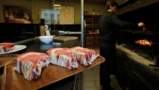 Este restaurante del País Vasco hace las mejores chuletas de toda España.