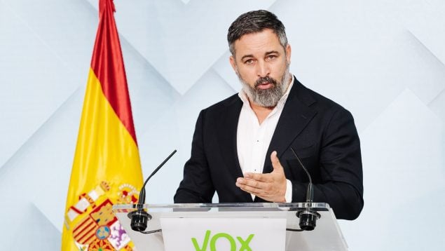 Abascal, Santiago Abascal, Pedro Sánchezl, Vox, Unión Europea