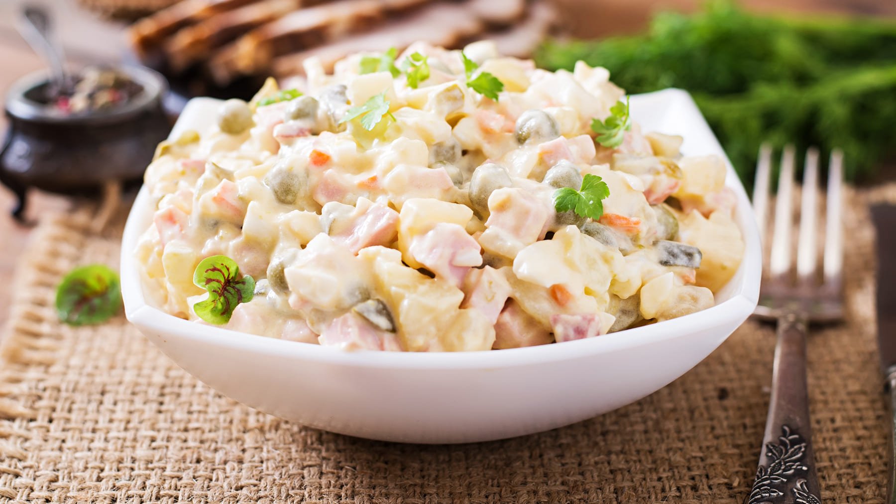 Ensaladilla rusa. Foto: Freepik.