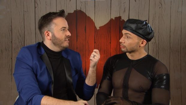 Félix y Óscar en la decisión final de 'First Dates'. (Mediaset)