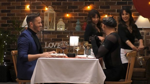 Félix y Óscar, participantes de 'First Dates'. (Mediaset)