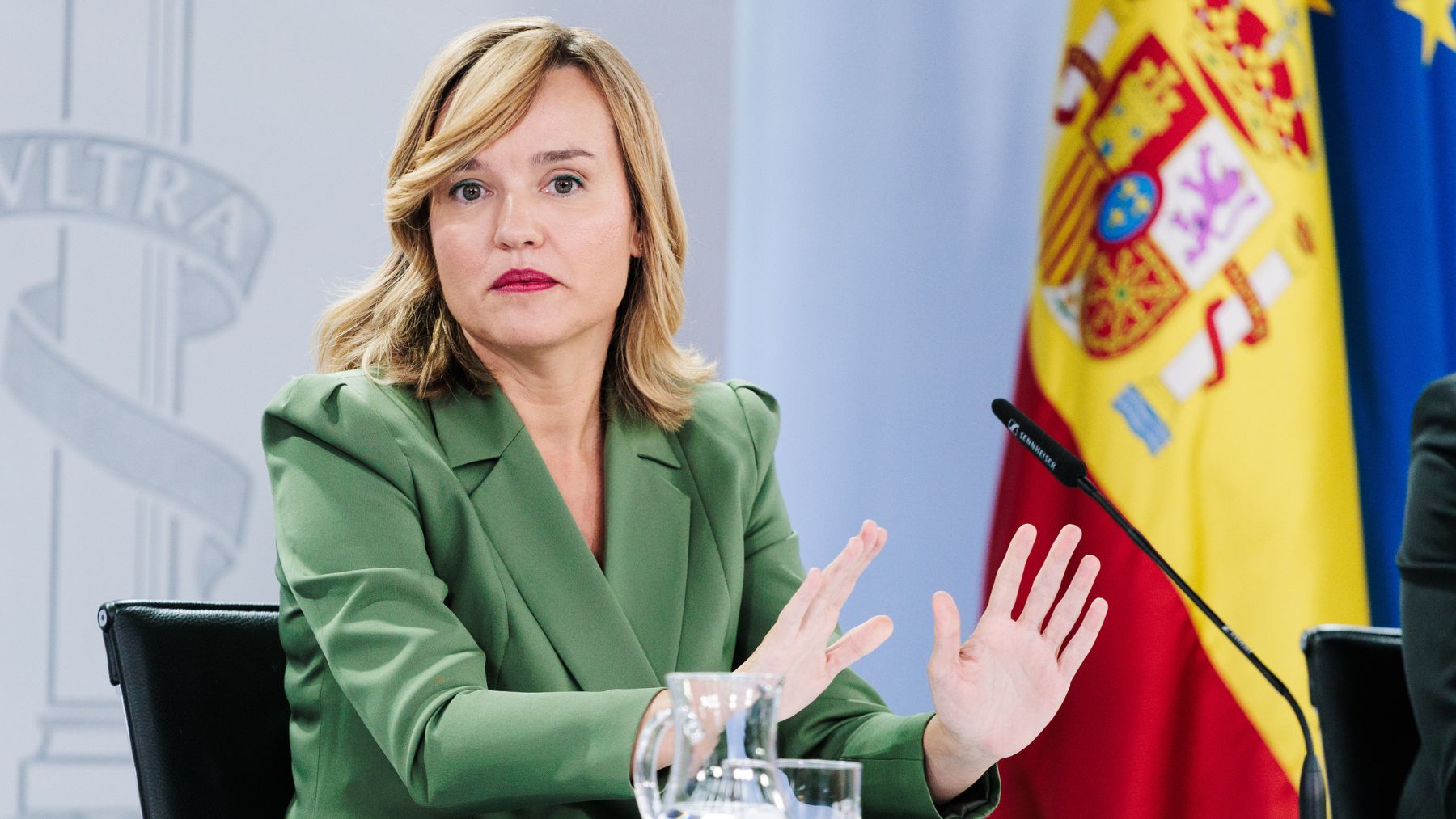 Pilar Alegría, portavoz del Gobierno. (Foto: EP)