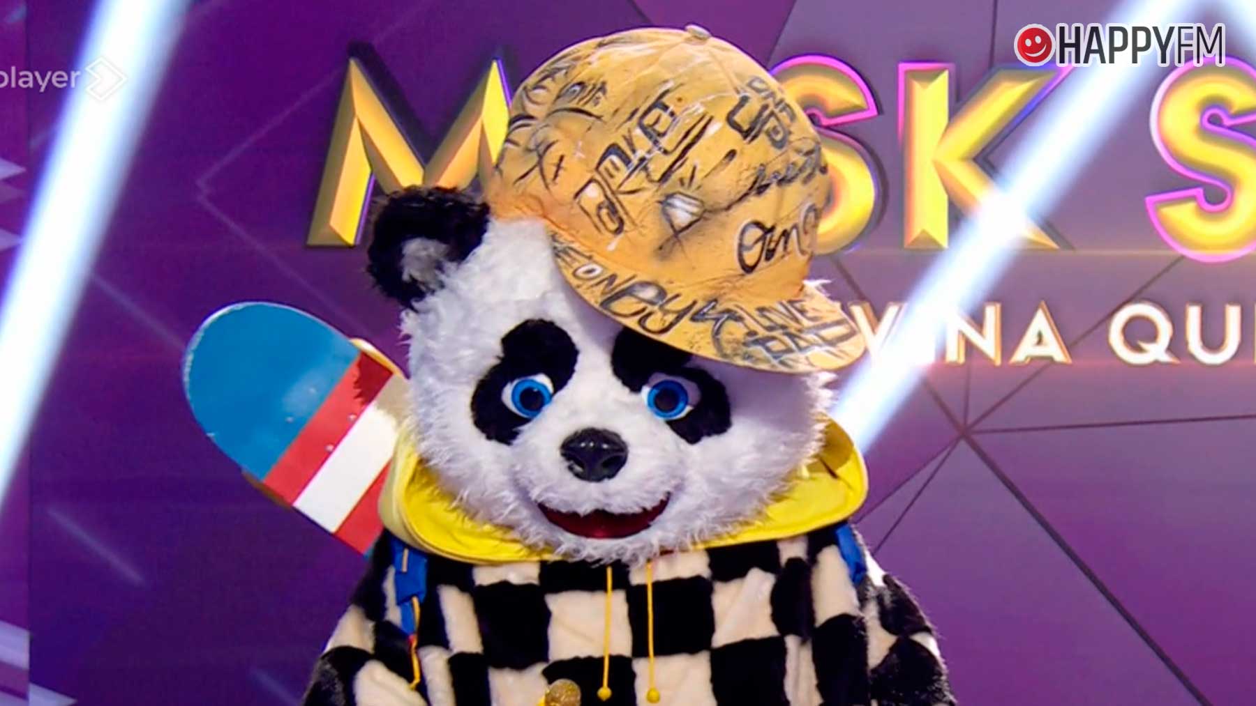 La máscara de Panda en Mask Singer escondía a una leyenda del atletismo (Atresmedia).