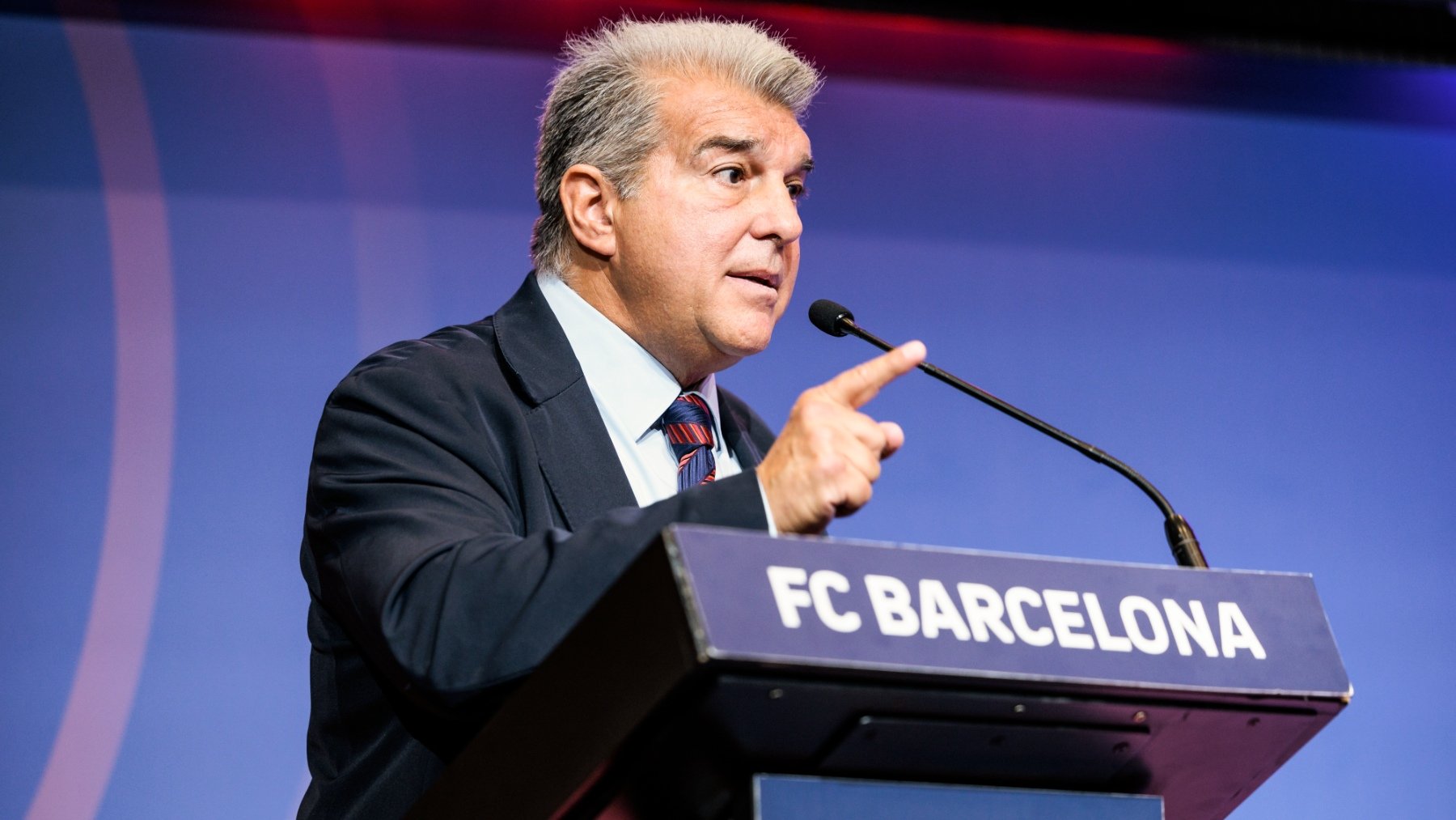 Joan Laporta, presidente del Barcelona. (EP)