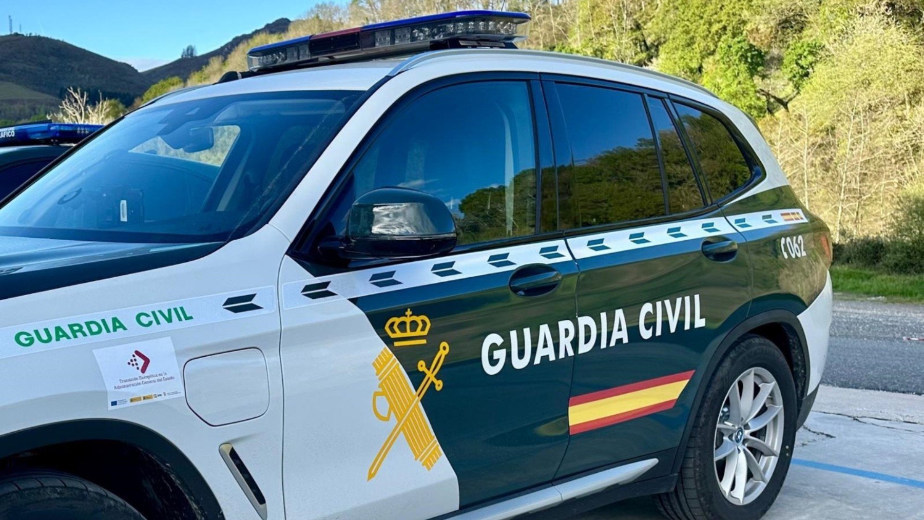 Imagen de un coche de la Guardia Civil. (Foto: Ep)