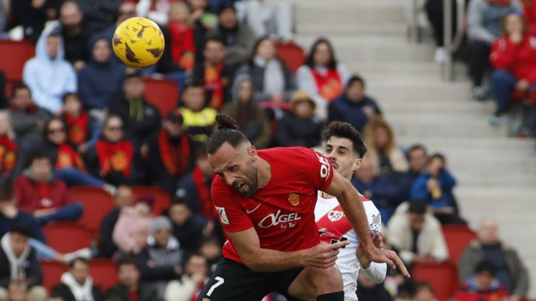 Muriqi, la pasada temporada ante el Rayo.