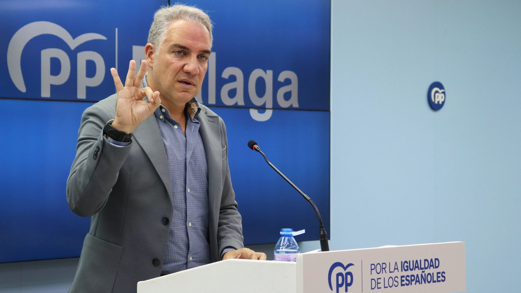 Vicesecretario de Coordinación Autonómica y Local y Análisis Electoral del PP, Elías Bendodo. (Foto: EP)