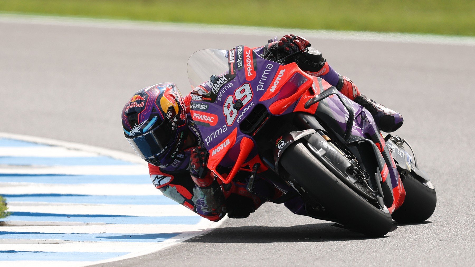 Jorge Martín, durante el GP de Australia de MotoGP. (Getty)