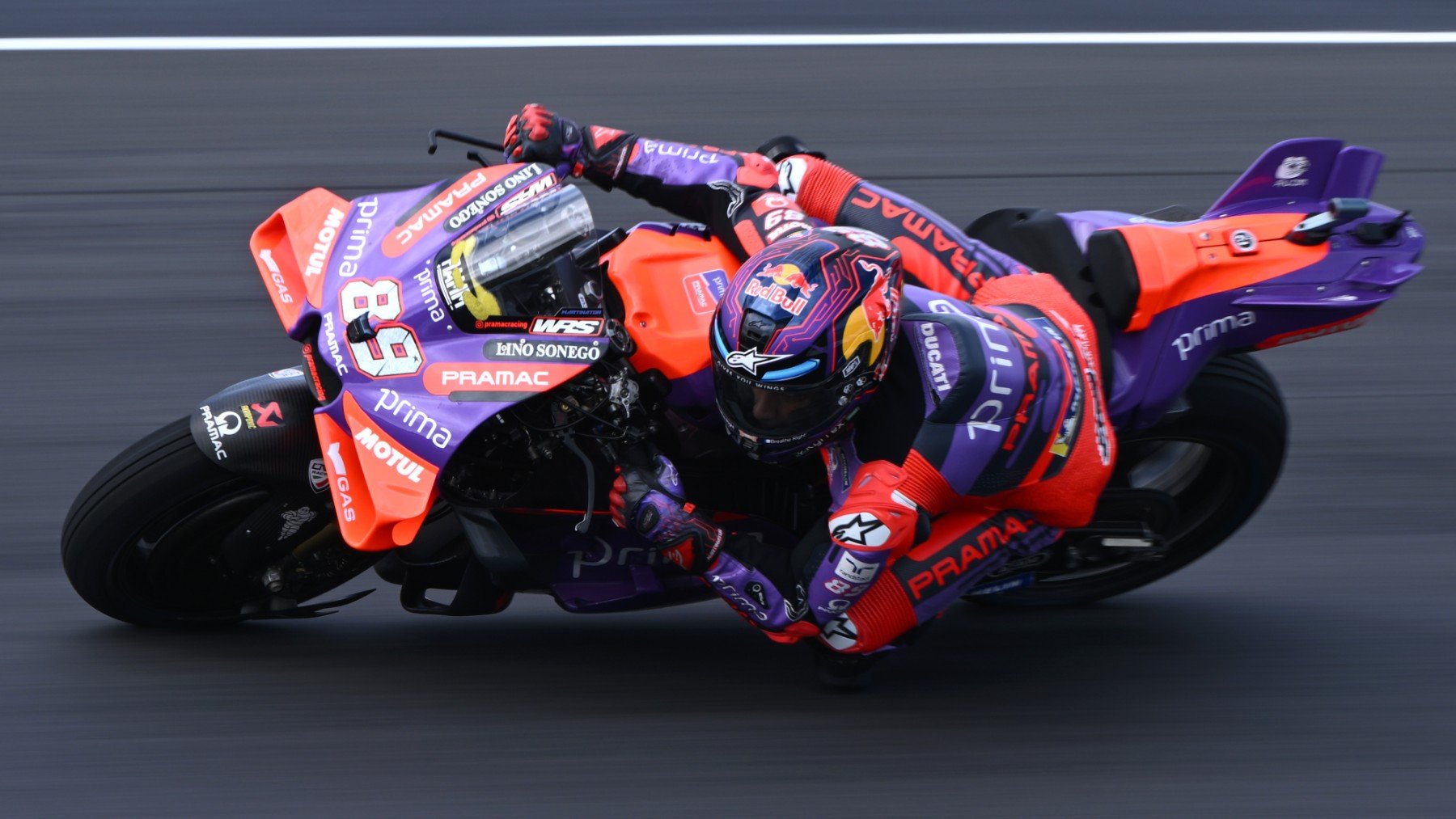 Jorge Martín, durante el GP de Australia de MotoGP. (Getty)