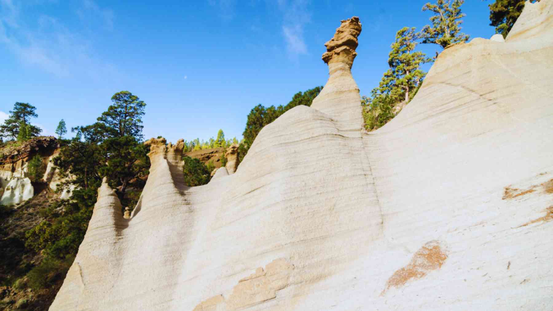 Paisaje lunar en Vilaflor de Chasna.