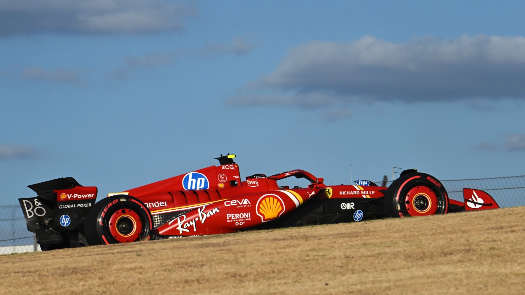 Carlos Sainz en Austin. (Getty)