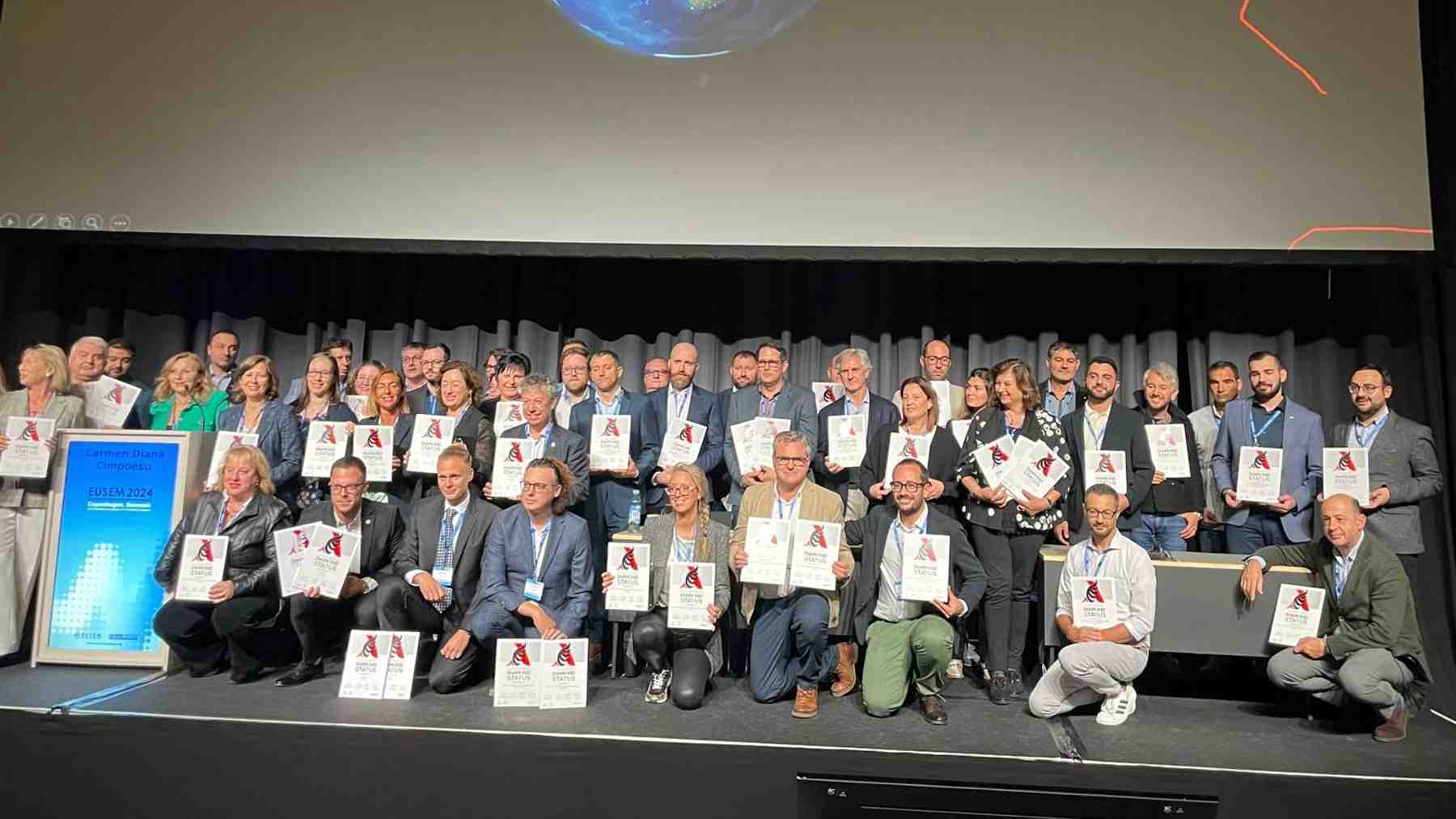 Entrega de premios EMS Angels Awards de la Sociedad Europea de Medicina de Emergencias.