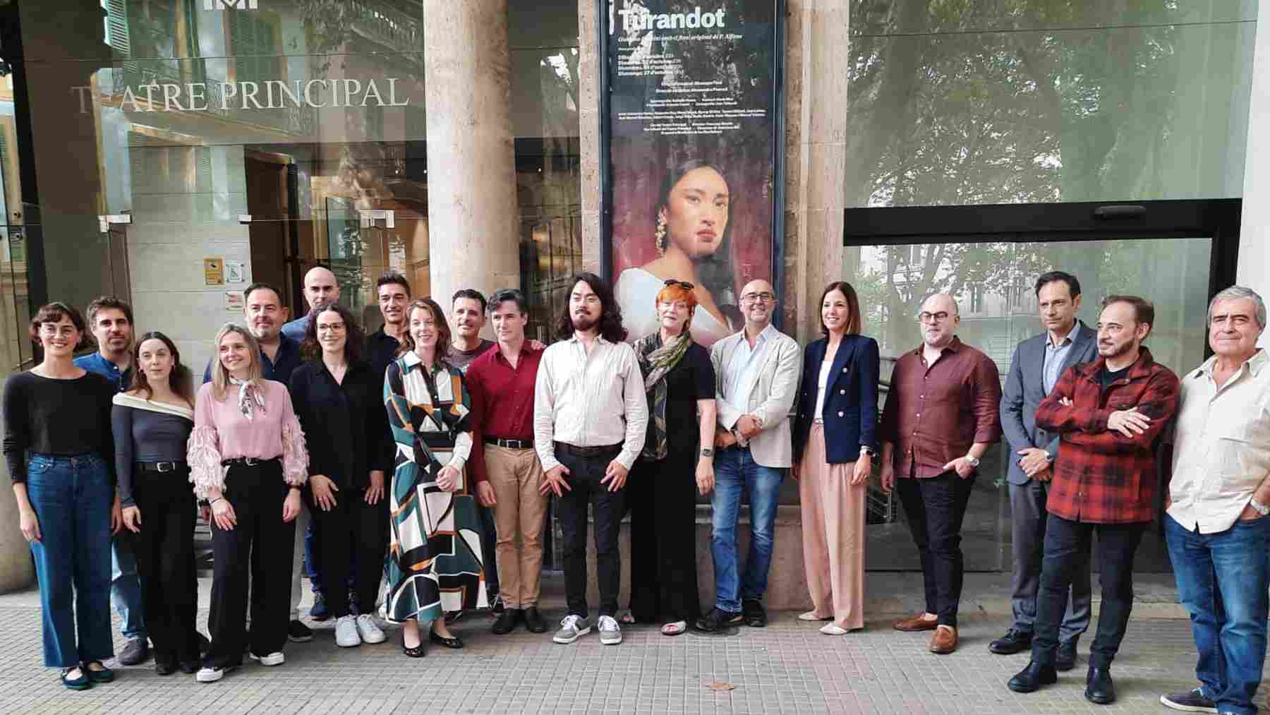 Presentación de ‘Turandot’ en el Teatre Principal de Palma.