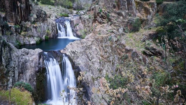 Cascadas, pueblo