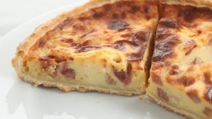 Receta de quiche