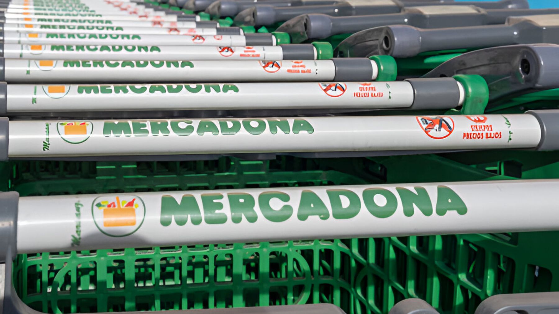 Carros de Mercadona.